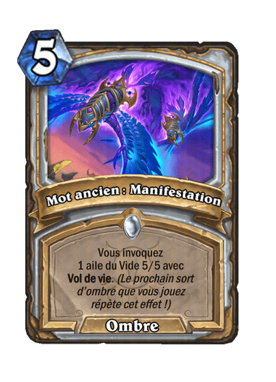 Mot ancien : Manifestation