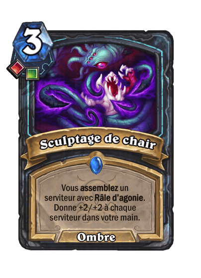Sculptage de chair
