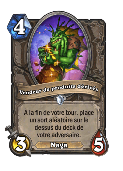 Vendeur de produits dérivés (Fondamental)