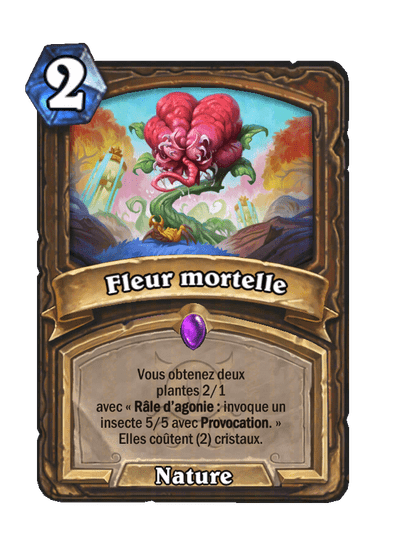 Fleur mortelle