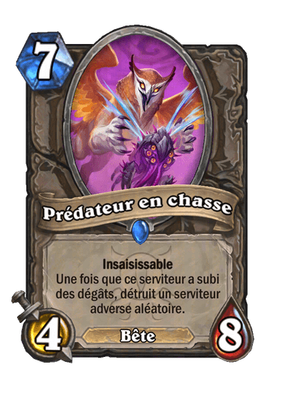 Prédateur en chasse