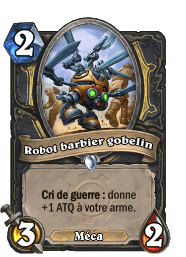 Robot barbier gobelin