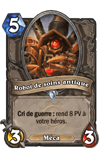 Robot de soins antique