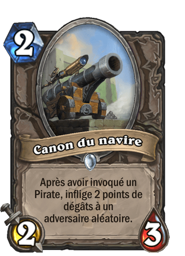 Canon du navire