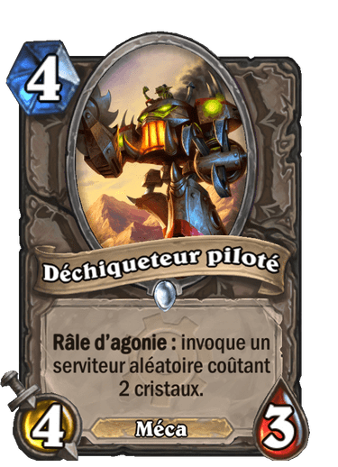 Déchiqueteur piloté