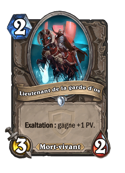 Lieutenant de la garde d’os