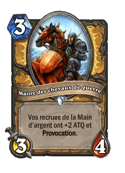 Maître des chevaux de guerre