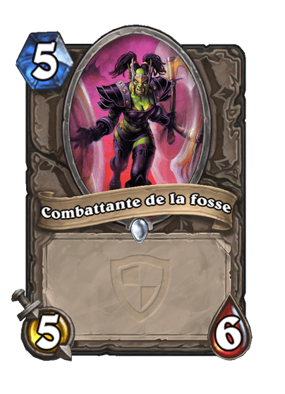 Combattante de la fosse