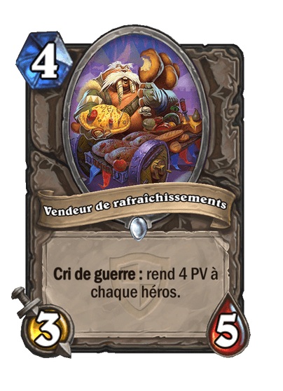 Vendeur de rafraîchissements