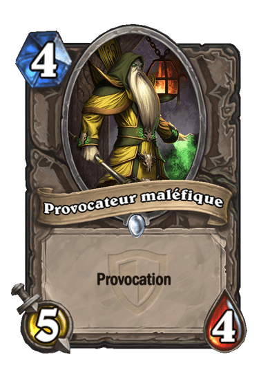 Provocateur maléfique