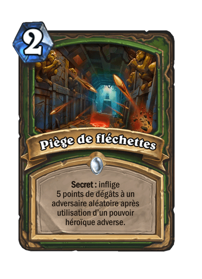 Piège de fléchettes