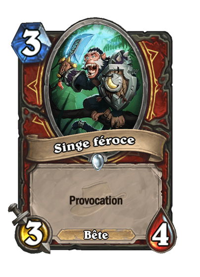 Singe féroce