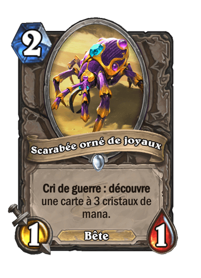 Scarabée orné de joyaux