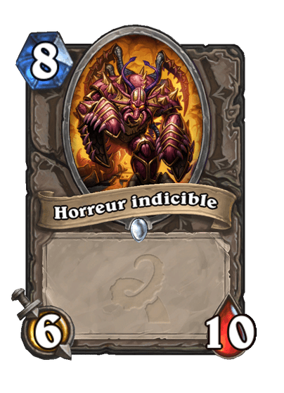 Horreur indicible