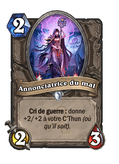 Annonciatrice du mal