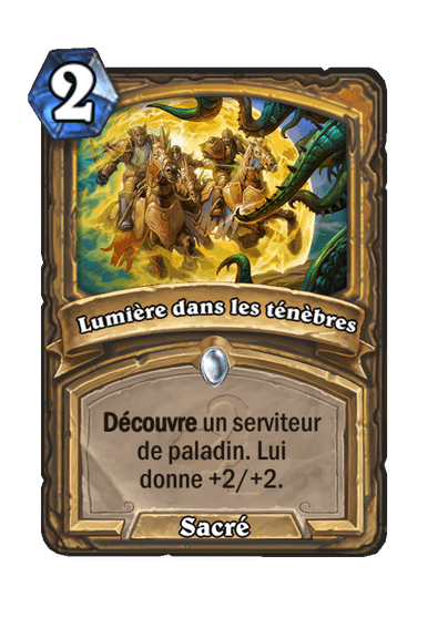 Lumière dans les ténèbres