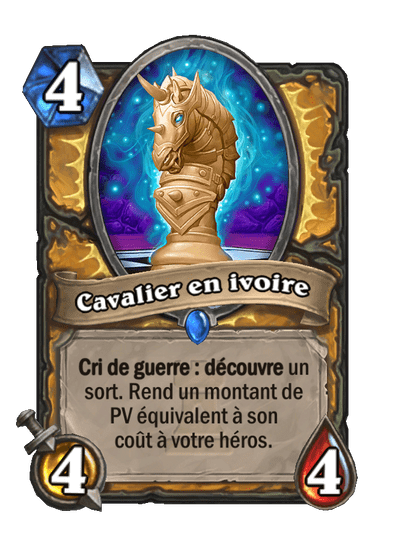 Cavalier en ivoire