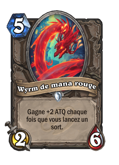 Wyrm de mana rouge