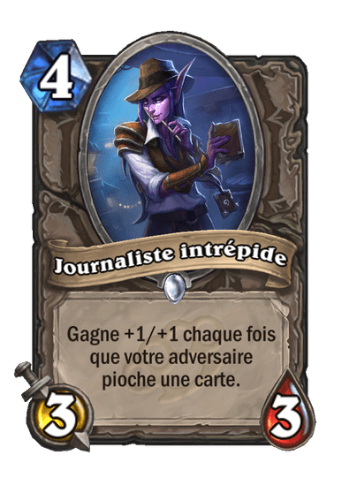 Journaliste intrépide