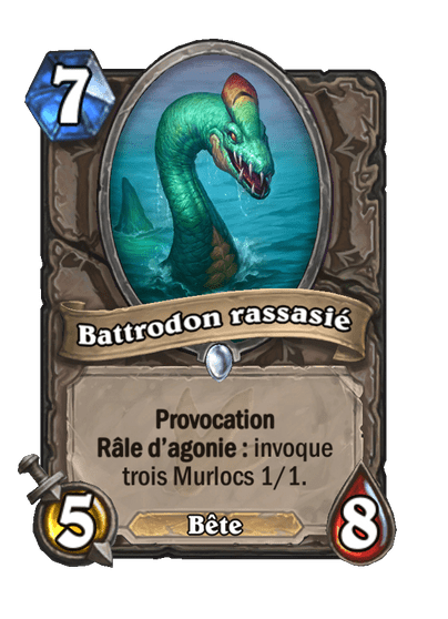 Battrodon rassasié