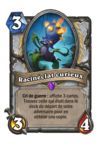 Racinéclat curieux