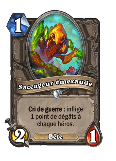 Saccageur émeraude