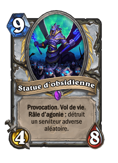 Statue d’obsidienne