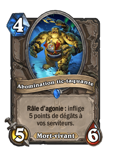 Abomination tic-taquante