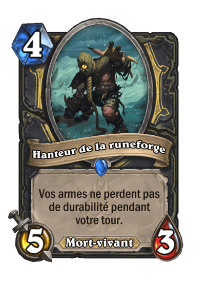 Hanteur de la runeforge