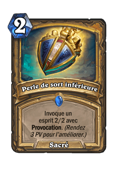 Perle de sort inférieure