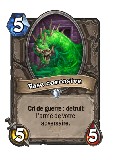 Vase corrosive