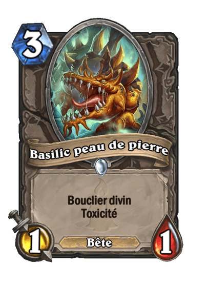 Basilic peau de pierre