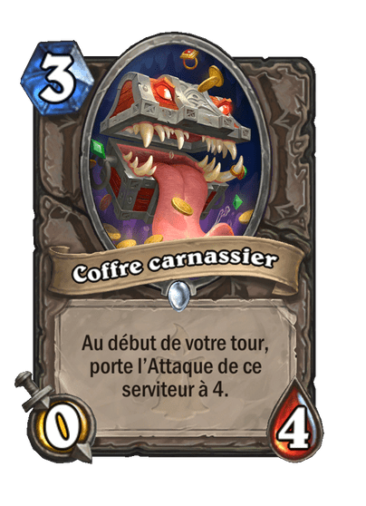 Coffre carnassier