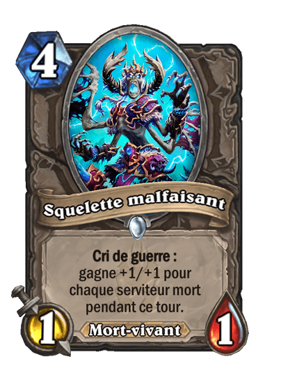 Squelette malfaisant