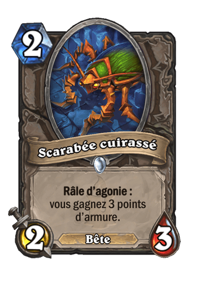 Scarabée cuirassé