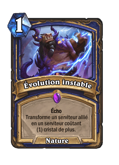 Évolution instable