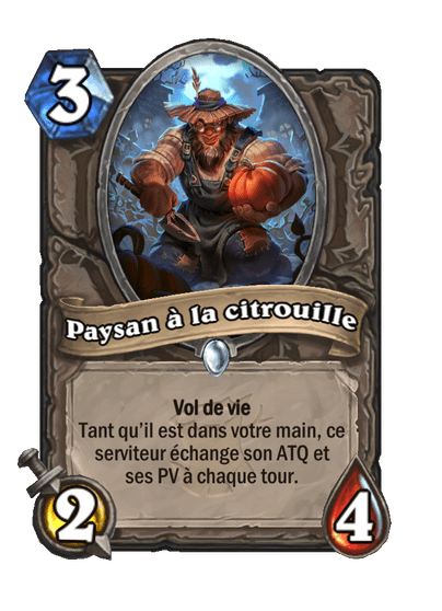 Paysan à la citrouille