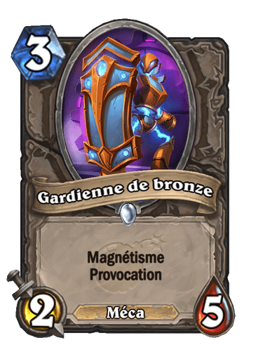 Gardienne de bronze