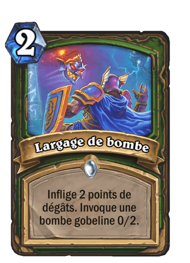 Largage de bombe