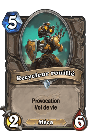Recycleur rouillé