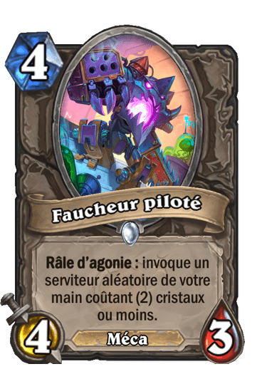 Faucheur piloté