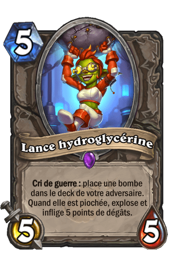 Lance hydroglycérine