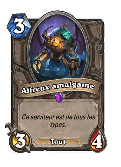 Affreux amalgame