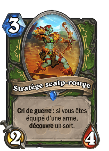 Stratège scalp-rouge