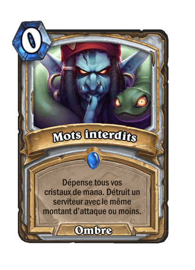 Mots interdits