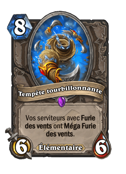 Tempête tourbillonnante