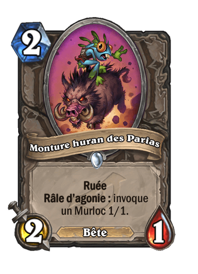 Monture huran des Parias