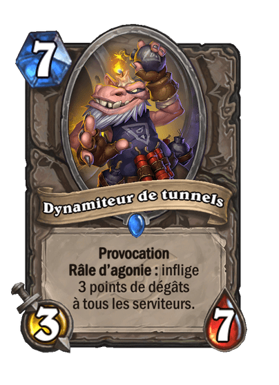 Dynamiteur de tunnels