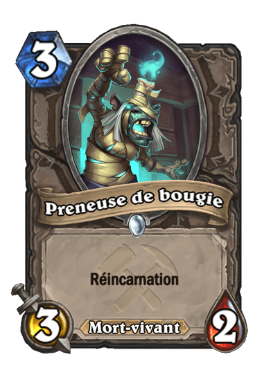 Preneuse de bougie