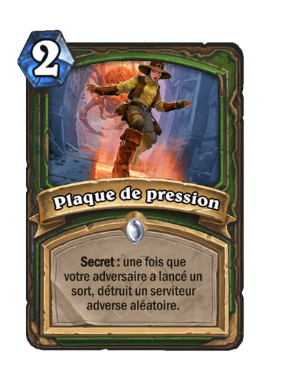 Plaque de pression